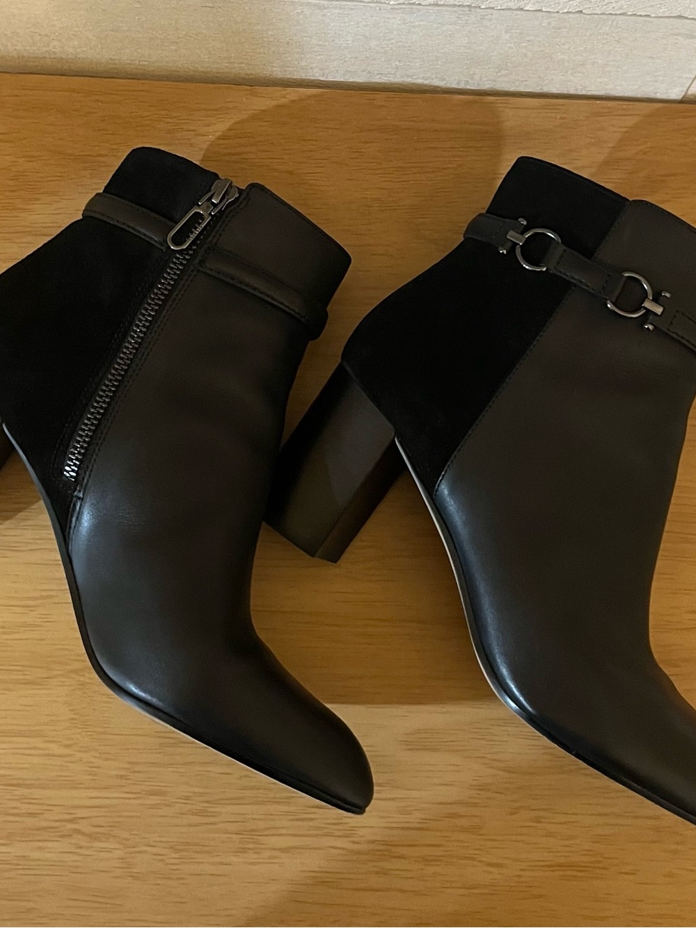 Talbots Ankle Boots-Suede/Leather